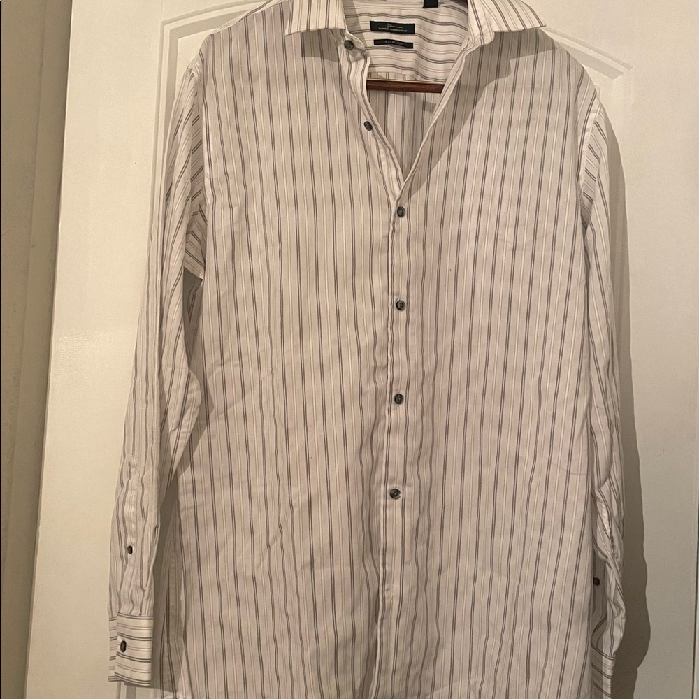 Marc Anthony Mens Slim Fit Button Down Shirt